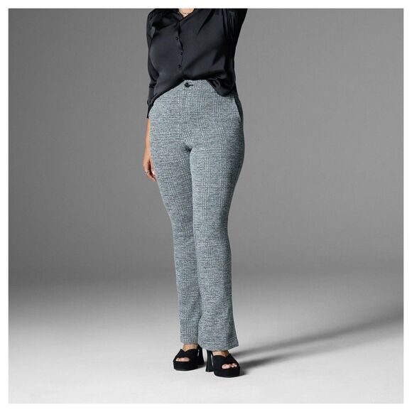 Torrid Comfort Flex Waistband Trouser Boot Studio Double Knit High-Rise Pant - Picture 1 of 6